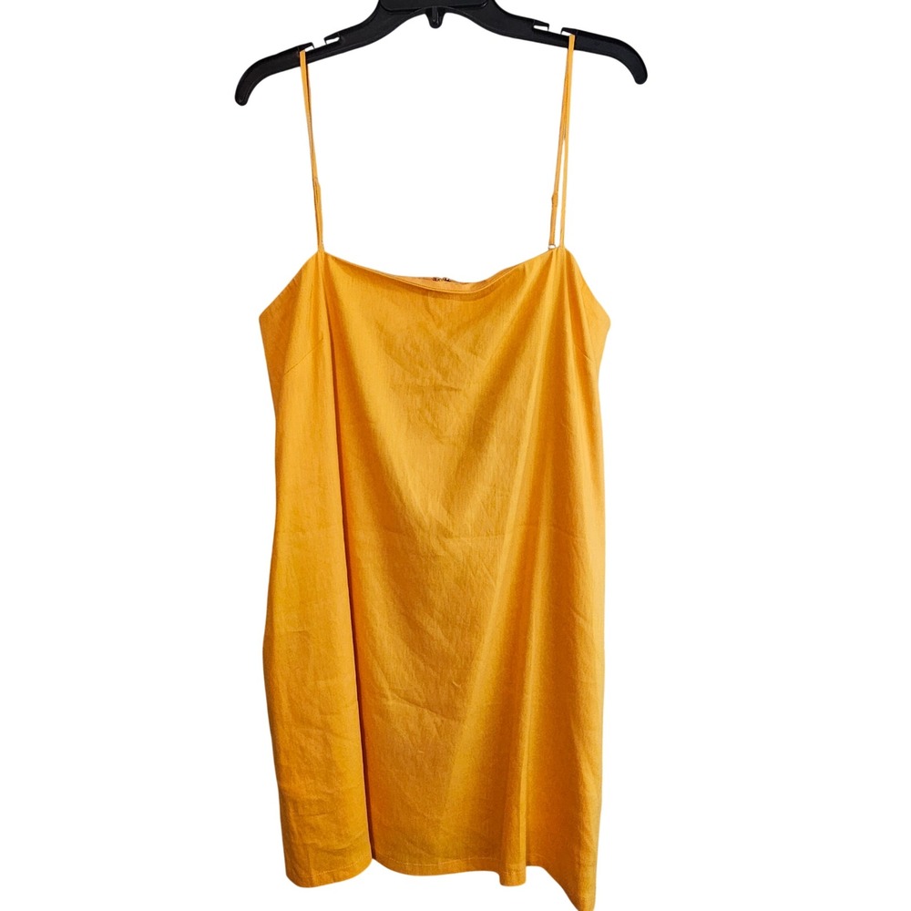 Gianni Bini Sedona Size S Small Kourtney Linen Blend Dress in Apricot NWT 1426